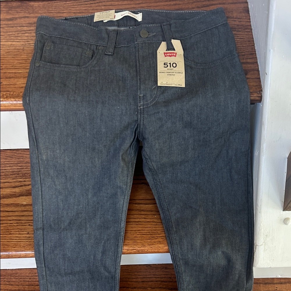 Levi's Kids Charcoal Skinny Jeans